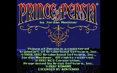 [图]【SFC经典游戏回顾】波斯王子1代 通关视频 Prince of Persia