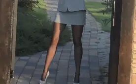 [图]Super Legs - Grey High heels