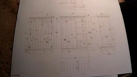 [图]松木衣柜制作Solid Pine Armoire Complete Build