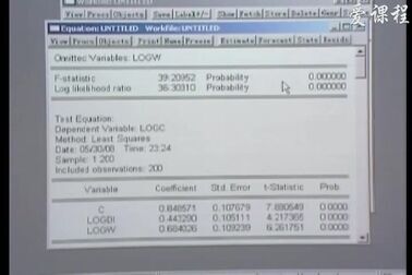 [图]计量经济学 华中科技大学 精品视频教程