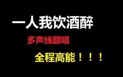 [图]【灵魂歌手】一人我饮酒醉 多声线高能翻唱 有吗有吗???我读书少...