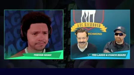 [图]Team Ted Lasso vs Team Trevor Noah _ FIFA FACE OFF - Episode 2