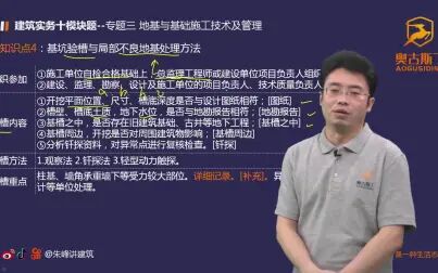 [图]2021二建建筑实务-飞越计划专题三地基与基础施工技术及管理