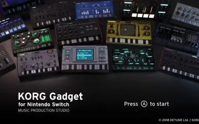 [图]sanodg's the Time Limit Mode Live _ KORG Gadget for Nintendo Switch