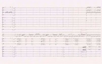 [图]歌曲《暗香》管弦乐与电声混合乐队总谱