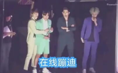 [图]【Super Junior】强特澈贤后台蹦迪少时弟弟catch me if you can