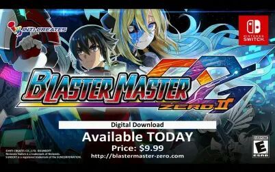 [图]《超惑星战记零2(Blaster Master Zero 2)》NS新作宣传片(1080P 60...