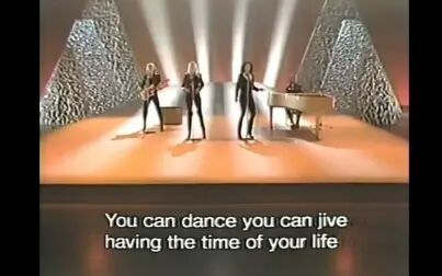 [图]【罕见现场】ABBA - Dancing Queen [Lyrics]