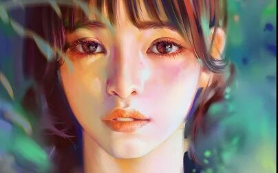 [图]painter2017-女孩绘制过程2