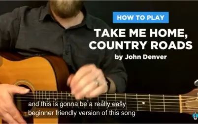 [图]Take me home, country road. (Easy version)