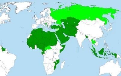 [图]【历史地图】伊斯兰合作组织