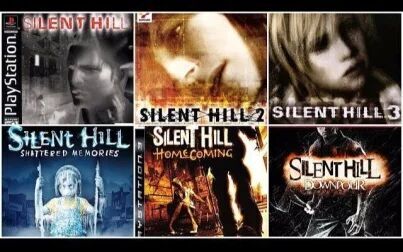 [图]寂静岭游戏进化史Silent Hill PlayStation Evolution (1999-2014)