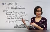 [图]英音美女外教语法教程Confusing Words - Me, Myself, I