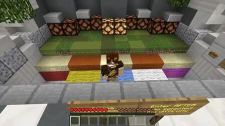 [图]我的世界Minecraft《籽岷的PE 0.15.9小游戏 别踩白块儿》