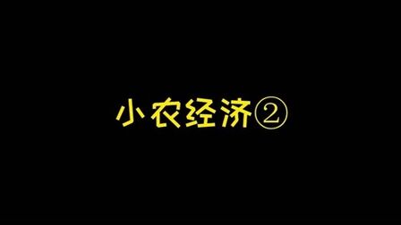 [图]中国古代的经济结构与特点——小农经济