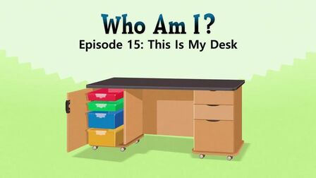 [图]Little Fox Level 1_Who Am I 15_This Is My Desk