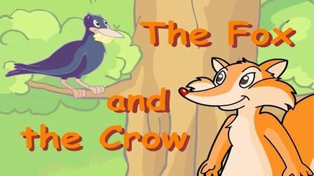 [图]#儿童启蒙#052_The Fox and the Crow