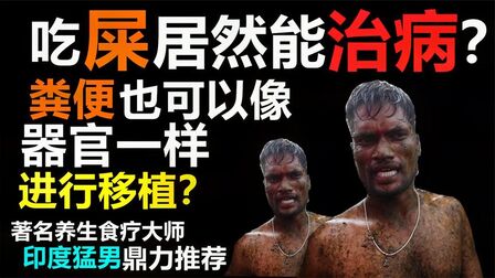 [图]粪便原来也能治病?印度人吃牛粪可治百病? 兔八哥是食疗大师?