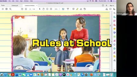 [图]美国小学英语 G1 Nonfiction-Rules at School