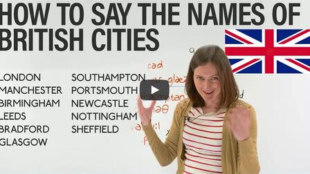 [图]Learn how to say the top 10 British cities correctly