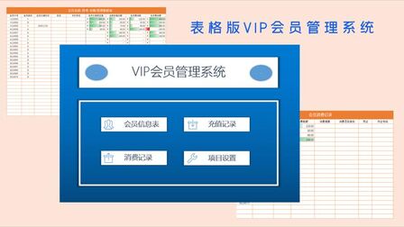 [图]Excel财务实例,VIP会员充值管理系统,sumifs解决收入消费问题