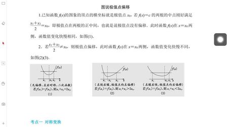 [图]导数证明 极值点偏移问题