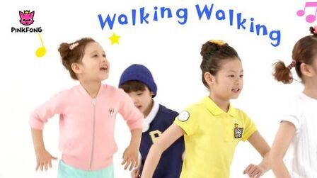 [图]边唱边跳学英语系列-Walking Walking Dance Along