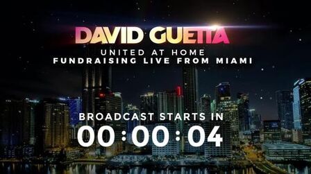 [图]David Guetta United at Home - Fundraising Live from Miami