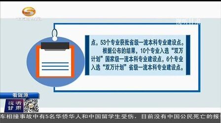 [图]首批国家级一流本科专业建设点公布 甘肃省7所高校 66个专业入选