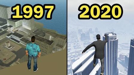 [图]侠盗猎车手GTA系列跳楼合集(1997-2020年)