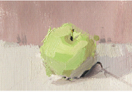 色彩静物苹果的画法