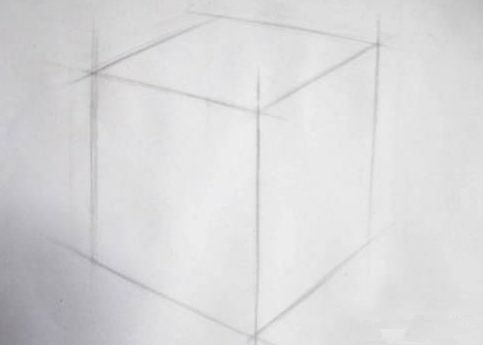 08画出正方体的立体结构线.09画出凸显立体的阴影即可.