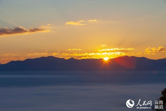 云南普洱:景迈山云海美不胜收(高清组图)(2) 第2页