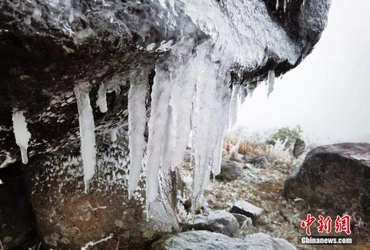 福建宁德迎今冬首场雾凇冰挂(3) 第3页