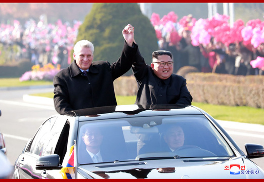 朝鲜最高领导人金正恩与古巴国务委员会主席兼部长会议主席迪亚斯-卡内尔举行会谈(8) 第8页