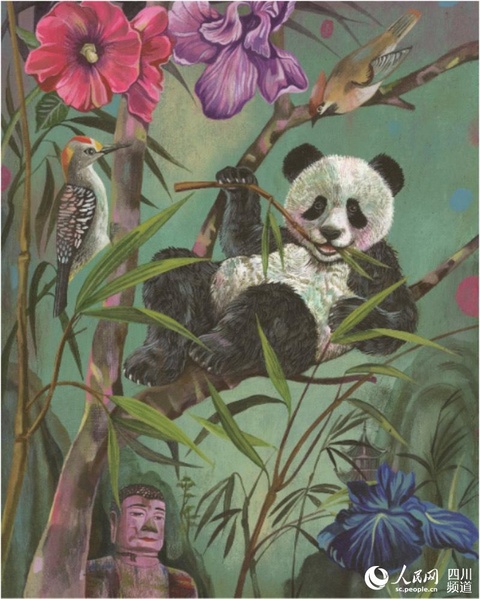 六国著名艺术家展现“自然本来的样子”大熊猫文创插画特展 第1页