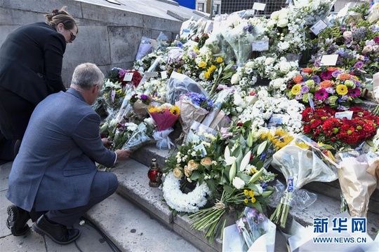 英国纪念伦敦桥恐袭事件一周年 第1页