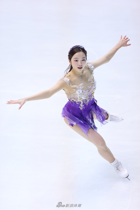 日本花滑女神本田真凛亮相大奖赛(7) 第7页