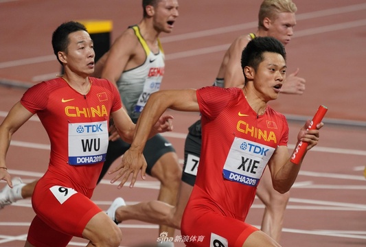 田径世锦赛男子4X100米接力 中国队晋级决赛(5) 第5页