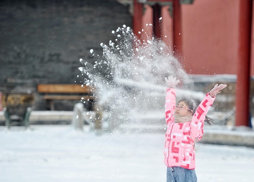 沈阳降雪如期而至 沈阳故宫成最美打卡地 第1页