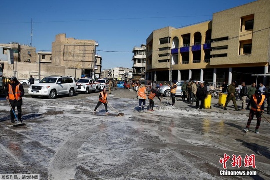 伊拉克首都巴格达发生自杀式爆炸 已致上百人伤亡 第1页