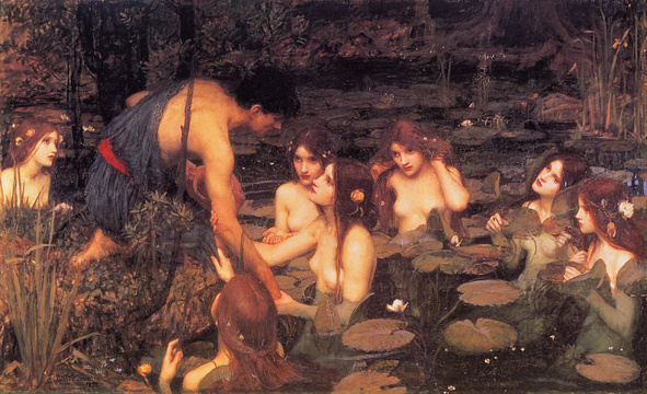 沃特豪斯-Hylas and the Nymphs 第1页