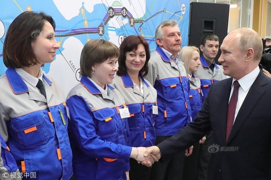 克里米亚入俄五周年 普京出席当地两座发电厂启动仪式 第1页
