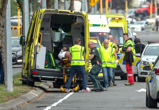 现场:新西兰枪击案已致40人死亡20多人重伤(7) 第7页