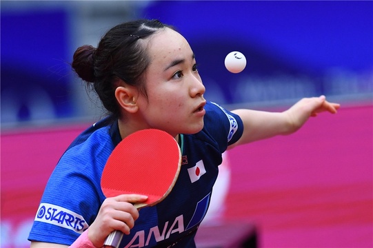 乒乓球女子世界杯 伊藤美诚获第三 第1页