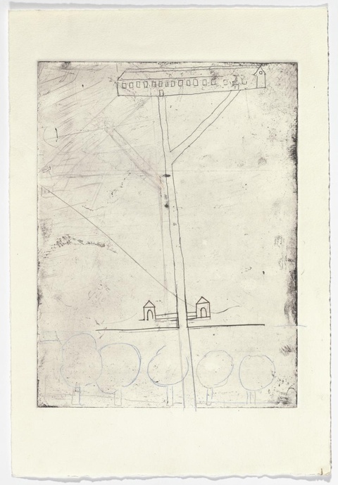 路易丝·布尔乔亚-Hinged Landscape at a Distance (Houses with Roads) 第1页