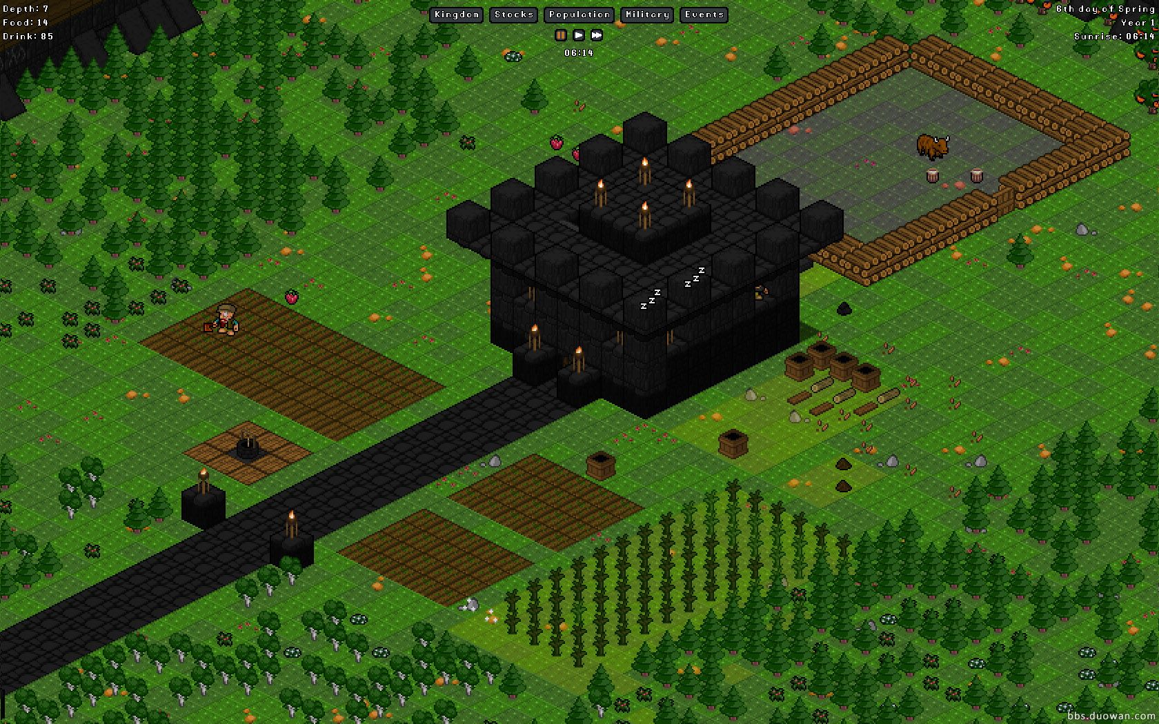 矮人村庄英文版