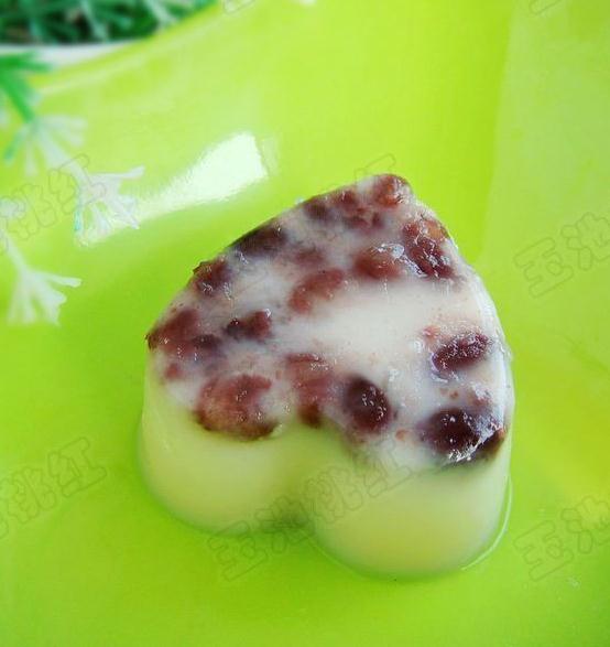 红豆杏仁糕怎么做?