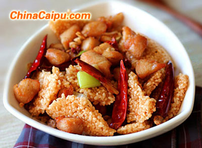 锅巴香酥鸡块怎么做?