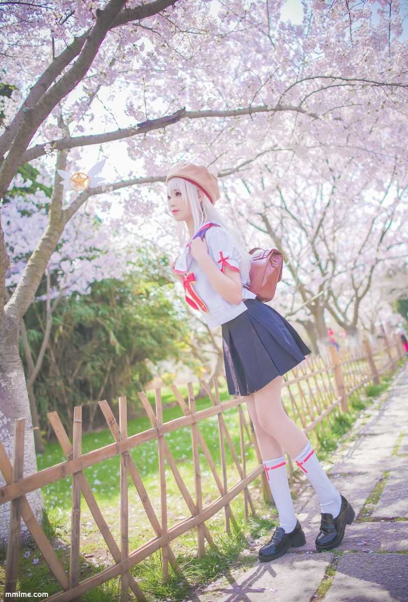 羽天Shine - NO.59 魔法少女伊莉雅COS可爱马猴烧酒 [13P23MB]-美了么